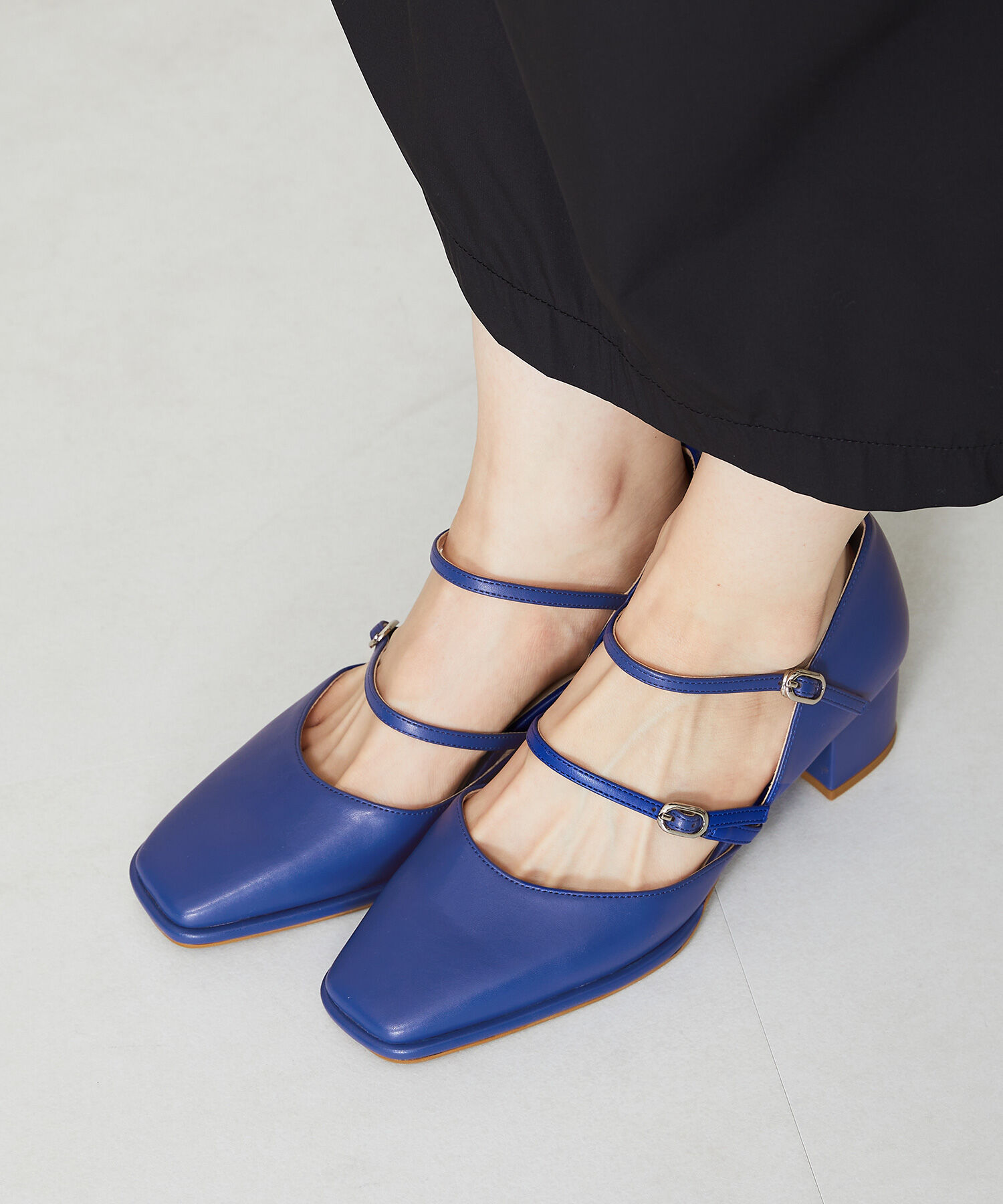 ORiental TRaffic「ダブルストラップヒールパンプス/41108」|パンプス|