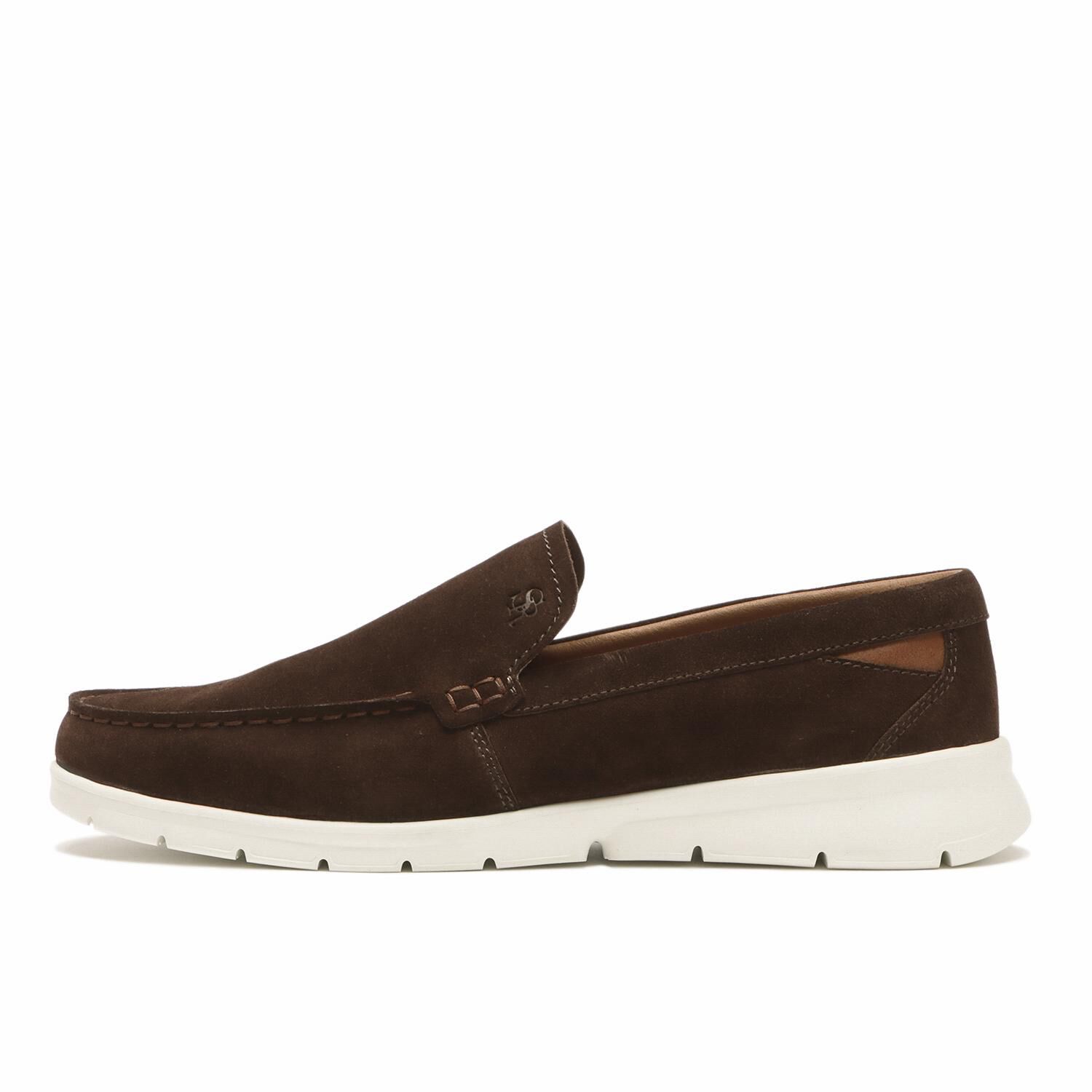 STEFANO ROSSI「【STEFANO ROSSI】MARE SLIP ON」|スニーカー|ブラウン