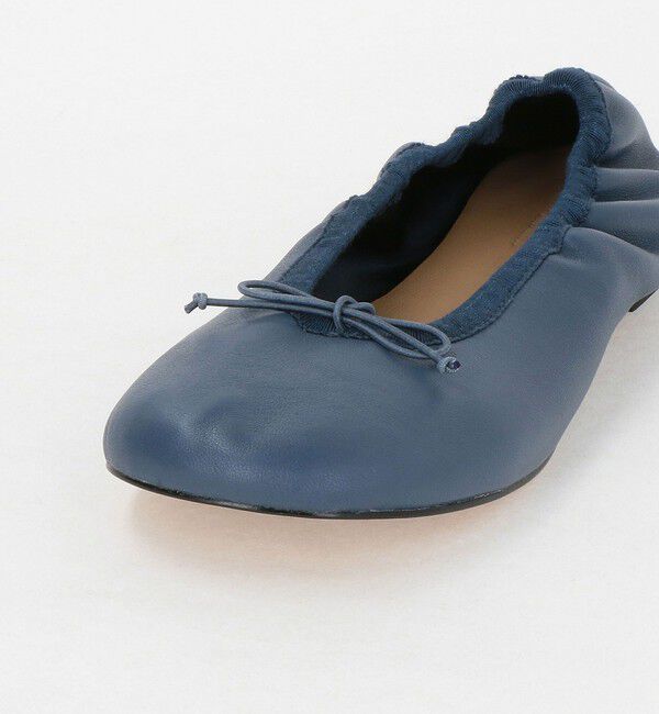 ODETTE E ODILE「シャーリングバレエ フラット10&uarr;」|バレエシューズ|