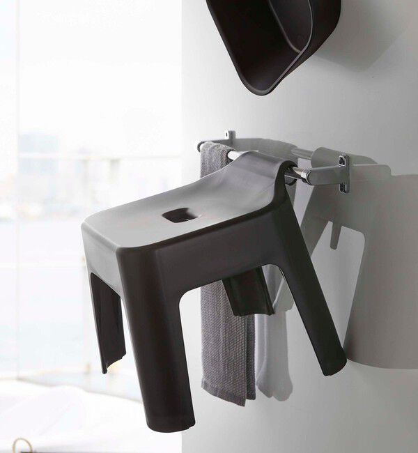Style for Living「＜tower＞引っ掛け バスチェア」|その他|BLACK