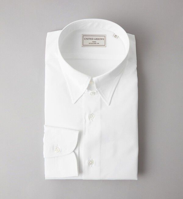 UNITED ARROWS「THOMAS MASON/トーマスメイソン ブロード タブカラーシャツ」|シャツ・ブラウス|WHITE