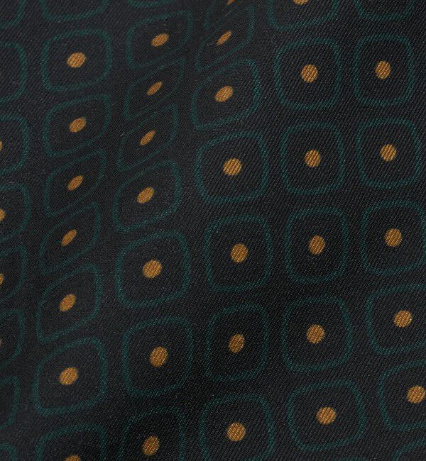 UNITED ARROWS「＜molteni＞スクエアプリント アスコットタイ」|ネクタイ・蝶ネクタイ|