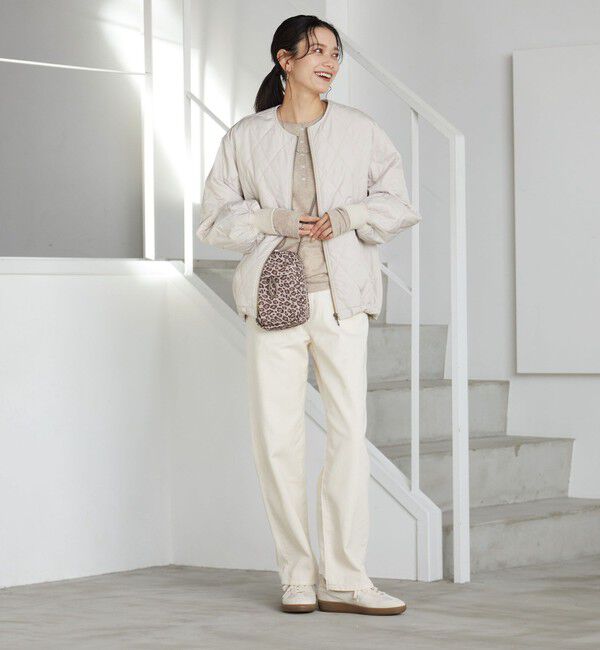 UNITED ARROWS green label relaxing「ダイヤ キルティング ブルゾン 撥水」|ブルゾン・スタジャン|