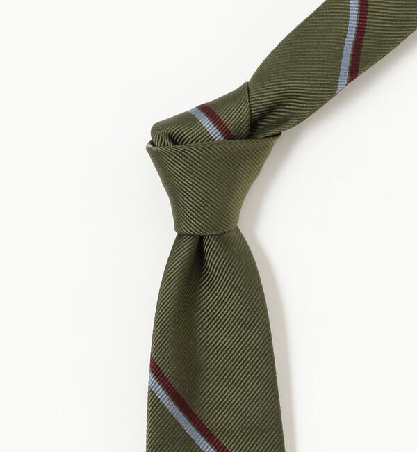 BEAMS PLUS「BEAMS PLUS / シルク ワイド レジメンタル タイ」|ネクタイ・蝶ネクタイ|