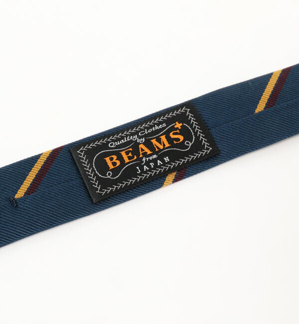 BEAMS PLUS「BEAMS PLUS / シルク ワイド レジメンタル タイ」|ネクタイ・蝶ネクタイ|