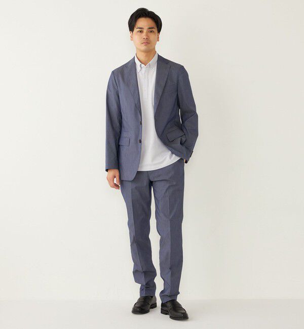 SHIPS Colors 「SHIPS Colors: 〈吸水速乾〉カノコ ボタンダウン 半袖 ポロシャツ」|ポロシャツ|