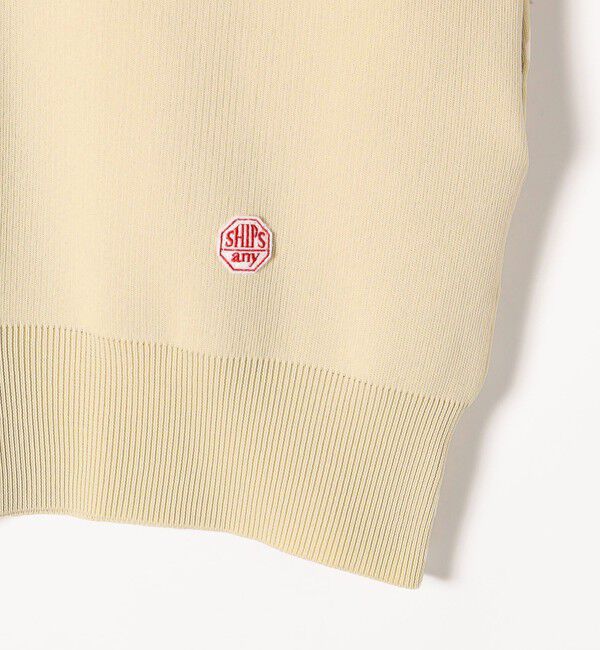 SHIPS any「《追加予約》【WEB限定】SHIPS any:〈洗濯機可能〉ジップアップ ニット ブルゾン カーディガン」|カーディガン|