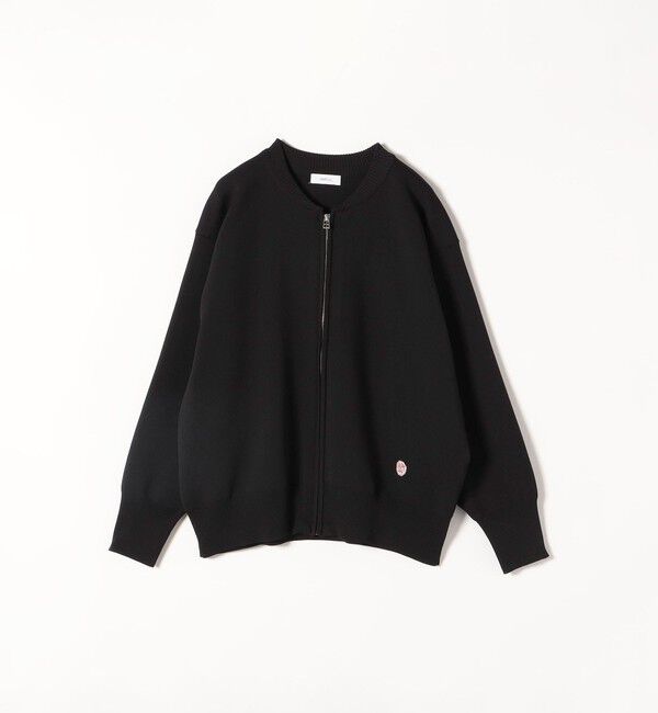 SHIPS any「《追加予約》【WEB限定】SHIPS any:〈洗濯機可能〉ジップアップ ニット ブルゾン カーディガン」|カーディガン|