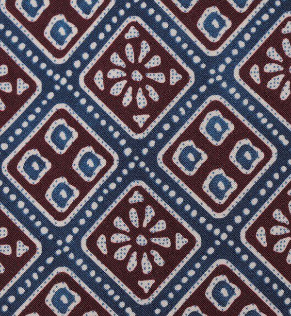 SHIPS「【SHIPS別注】Stefano cau: バティック プリント ネクタイ 2」|ネクタイ・蝶ネクタイ|