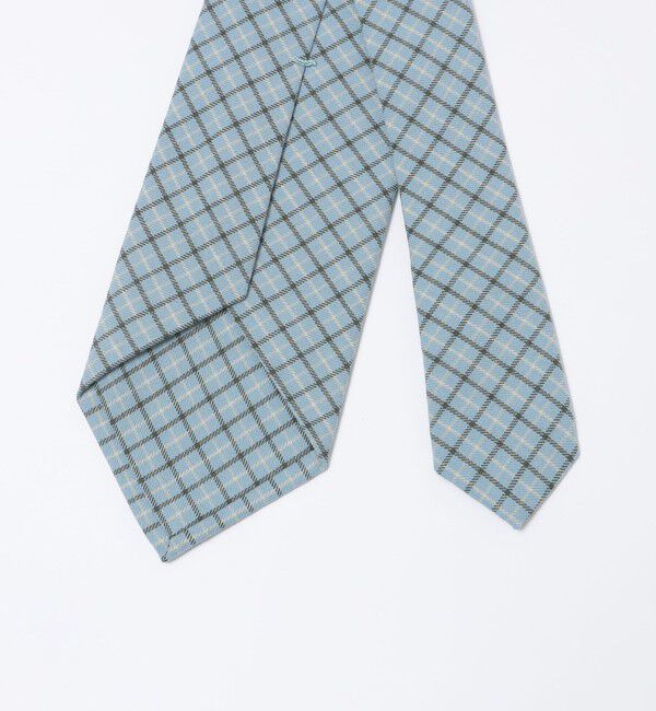 SHIPS「Salvatore Piccolo: コットン ガンクラブ チェック ネクタイ」|ネクタイ・蝶ネクタイ|