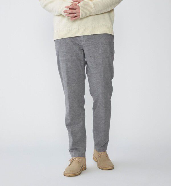 SHIPS「SHIPS: ライト モールスキン イージーパンツ」|その他|グレー