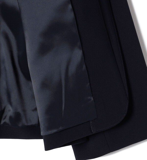 SHIPS for women「〈手洗い可能〉トリアセテート混 ダブルカラー ジャケット（セットアップ対応）」|ノーカラージャケット|