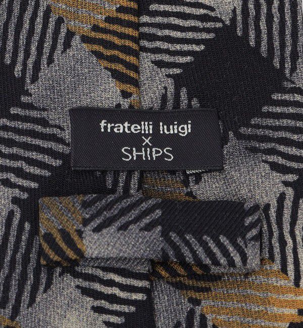 SHIPS「FratelliLuigi: ウール ダスティー チェック ネクタイ」|ネクタイ・蝶ネクタイ|