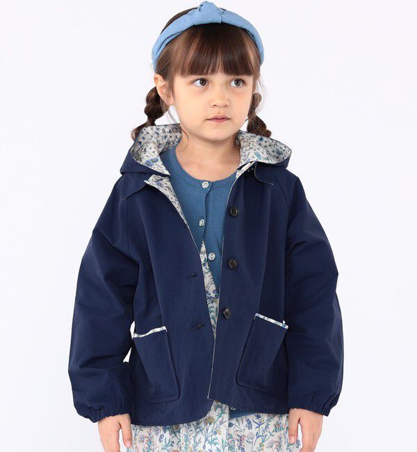 SHIPS KIDS「SHIPS KIDS:100～130cm / リバティ リバーシブル コート」|その他|
