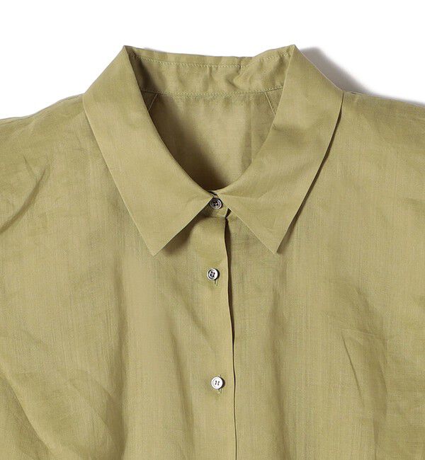 SHIPS for women「〈手洗い可能〉ラミー 4 ギャザー スリーブ ブラウス」|シャツ・ブラウス|