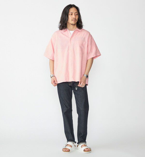 SHIPS「SHIPS: インディアン エンブロイダリー コットンヘンプ ウィークエンド シャツ」|シャツ・ブラウス|