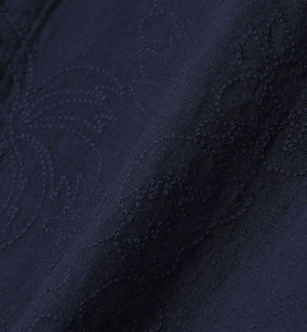 SHIPS「SHIPS: インディアン エンブロイダリー コットンヘンプ ウィークエンド シャツ」|シャツ・ブラウス|