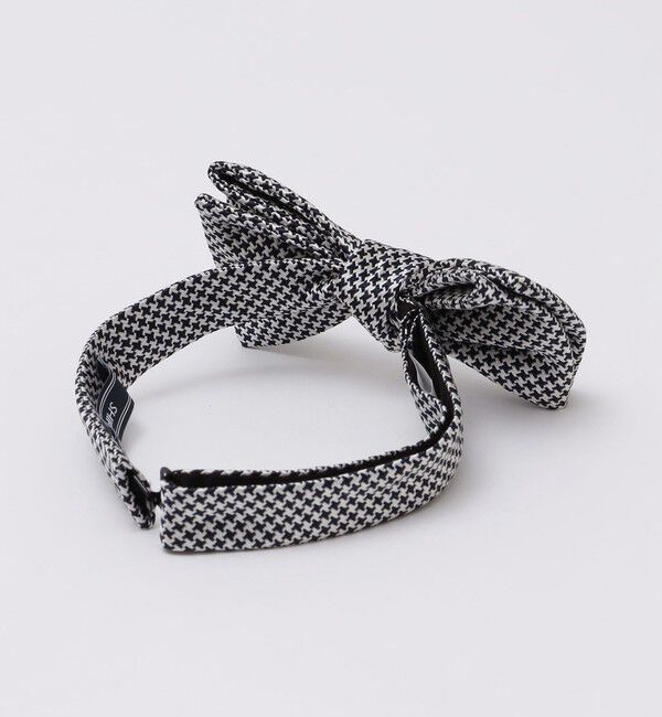 SHIPS「SHIPS: シルク ハウンドトゥース ボウタイ」|ネクタイ・蝶ネクタイ|