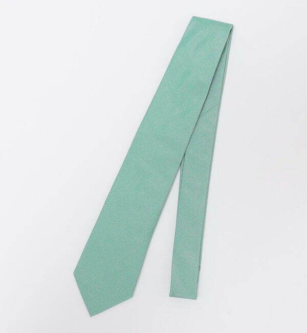 SHIPS「BREUER: シルク ピンヘッド ソリッド ネクタイ」|ネクタイ・蝶ネクタイ|ライム