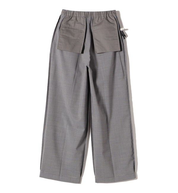 SHIPS for women「〈手洗い可能〉トロピカル タック パンツ（セットアップ対応）」|スラックス|