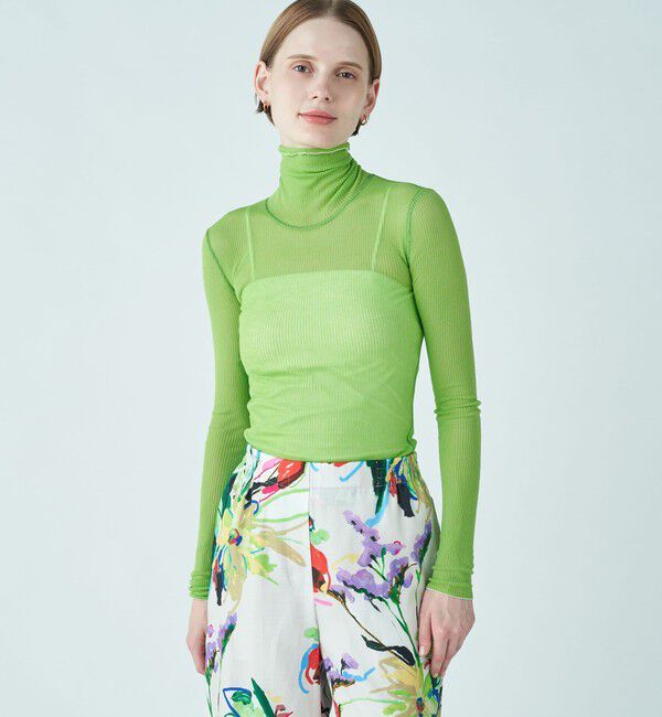 Ballsey「ドライリブ タートルネックプルオーバー」|Tシャツ・カットソー|