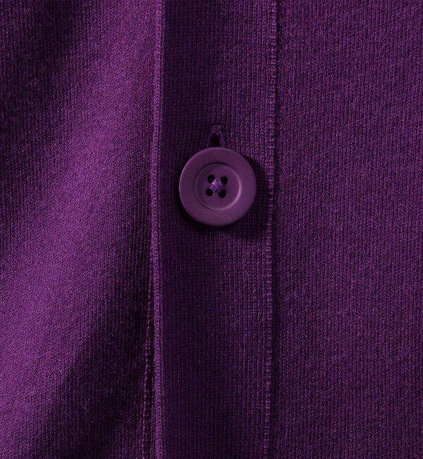 CABaN コットンカシミヤ バイカラーVネックカーディガン（CABaN