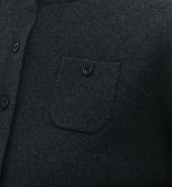 CABaN「コットンカシミヤ クルーネックカーディガン」|カーディガン|