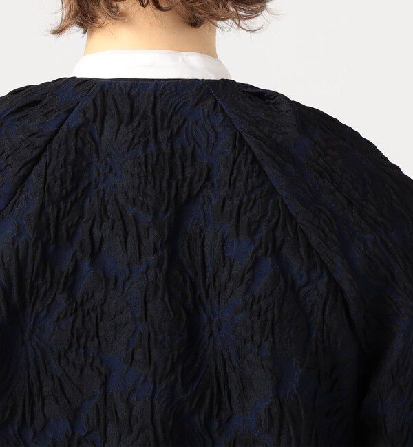 TOMORROWLAND collection「クロッケフラワー ジップアップブルゾン」|ブルゾン・スタジャン|