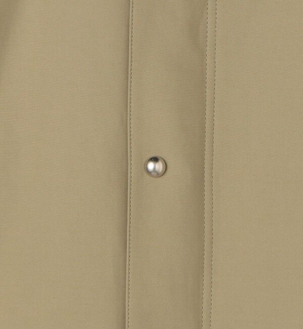 GALERIE VIE「ピーチオイルダブルクロス ステンカラーコート」|ステンカラーコート|