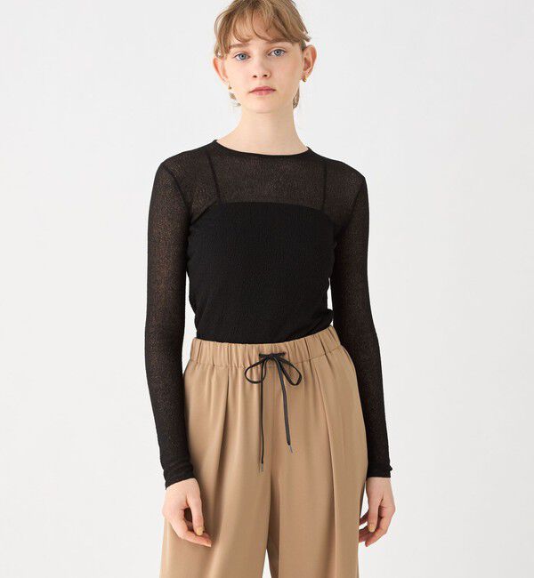 Ballsey「ライトフリーゼ クルーネックプルオーバー」|ニット・セーター|