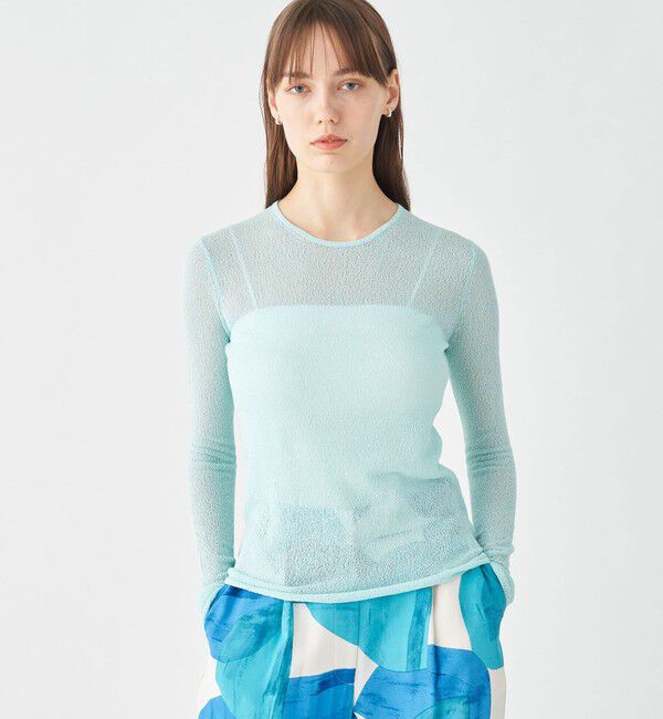 Ballsey「ライトフリーゼ クルーネックプルオーバー」|ニット・セーター|