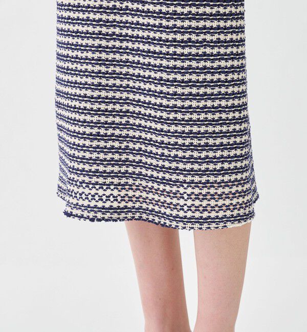 TOMORROWLAND collection「クロッシュトリコット タイトストレートスカート」|タイト|