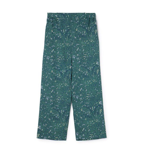 リネンプリント イージーストレートパンツ（SOULEIADO）｜ルミネの