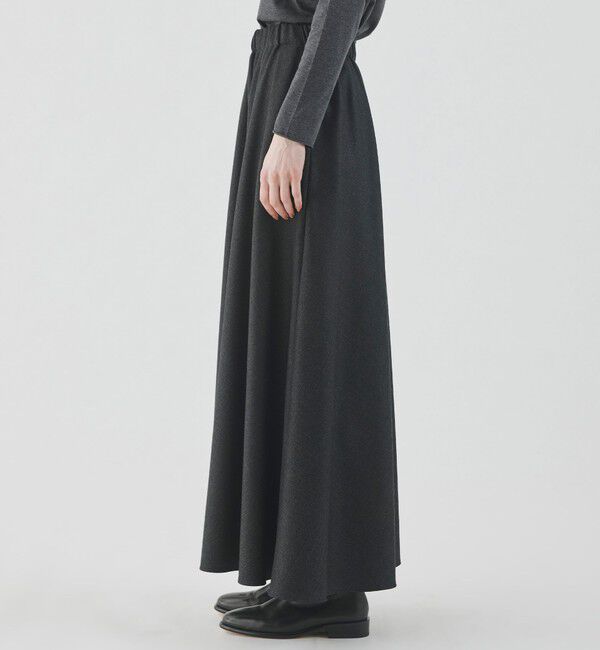 フラノストレッチ ギャザーマキシスカート（GALERIE VIE）｜ルミネの