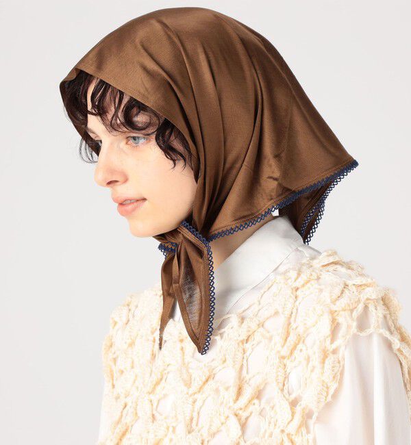 TOMORROWLAND GOODS「La Maison de Lyllis MARAMA スカーフ」|バンダナ・スカーフ|