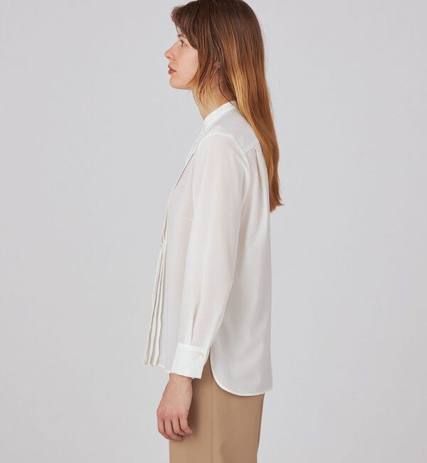 Ballsey「クリアデシン メタルボタンシャツブラウス」|シャツ・ブラウス|