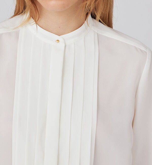 Ballsey「クリアデシン メタルボタンシャツブラウス」|シャツ・ブラウス|