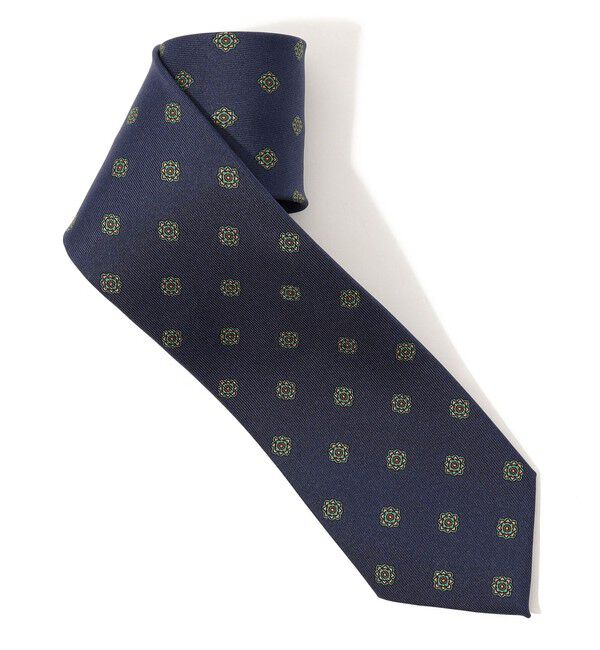 TOMORROWLAND GOODS「STEFANO BIGI シルク 小紋柄ネクタイ」|ネクタイ・蝶ネクタイ|66 ブルー系