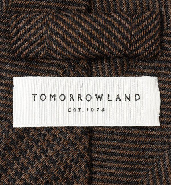 TOMORROWLAND GOODS「TOMORROWLAND ウールシルク ジャガードネクタイ」|ネクタイ・蝶ネクタイ|