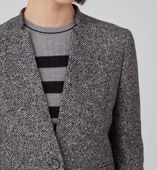 TOMORROWLAND collection「スライバーツイード キザミカラージャケット」|その他|