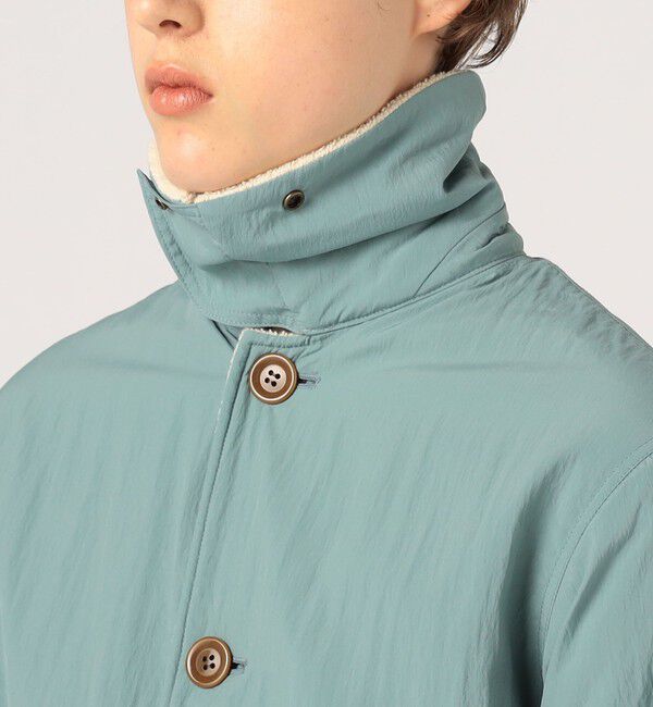 BACCA「レーヨンウール リバーシブルジャケット」|ダッフルコート|