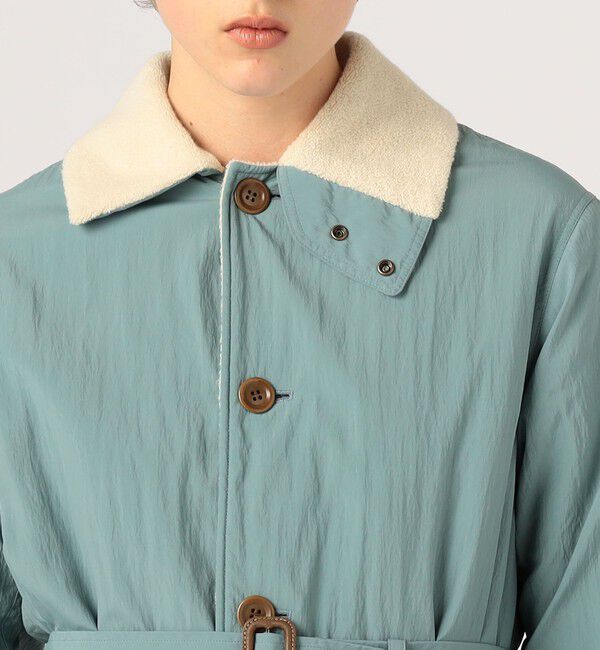 BACCA「レーヨンウール リバーシブルジャケット」|ダッフルコート|