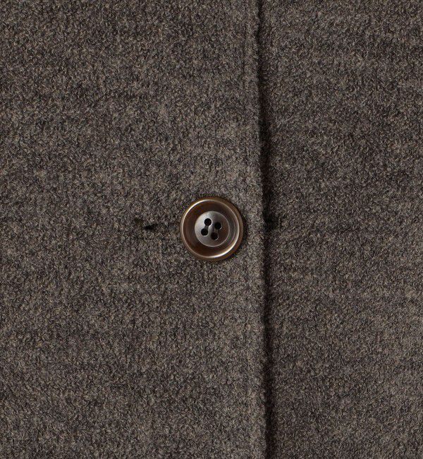 BACCA「レーヨンウール リバーシブルジャケット」|ダッフルコート|