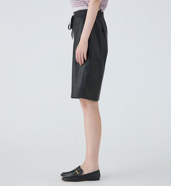 MACPHEE「レザーライク ハーフパンツ」|その他|