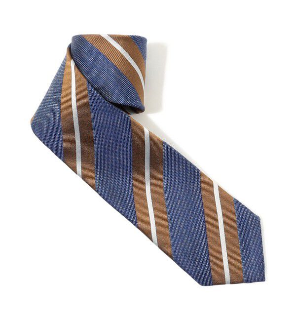 TOMORROWLAND GOODS「STEFANO BIGI シルク レジメンタルネクタイ」|ネクタイ・蝶ネクタイ|66 ブルー系