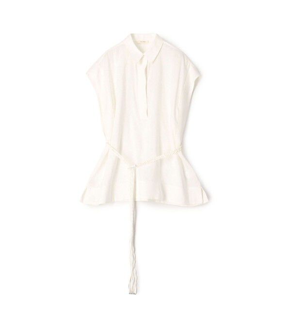 DES PRES「レーヨンシルククロス ボクシーブラウス」|シャツ・ブラウス|11 ホワイト