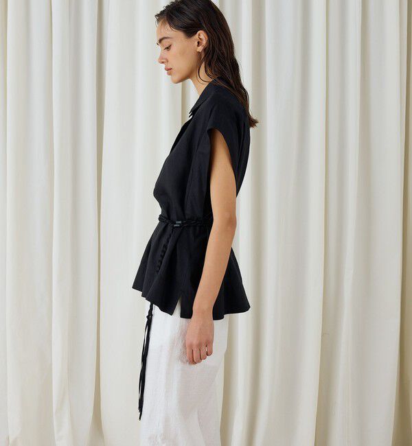 DES PRES「レーヨンシルククロス ボクシーブラウス」|シャツ・ブラウス|