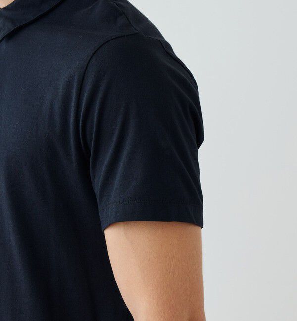JAMES PERSE「コットンジャージー ポロシャツ MBEL3710」|ポロシャツ|