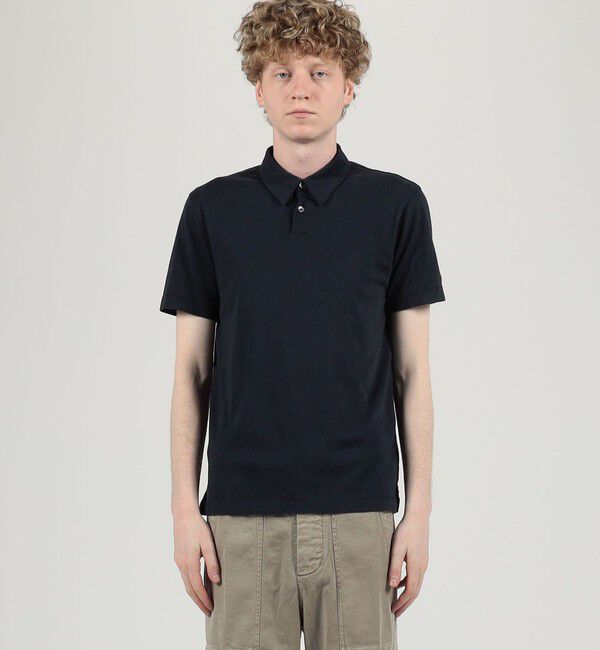 JAMES PERSE「コットンジャージー ポロシャツ MBEL3710」|ポロシャツ|