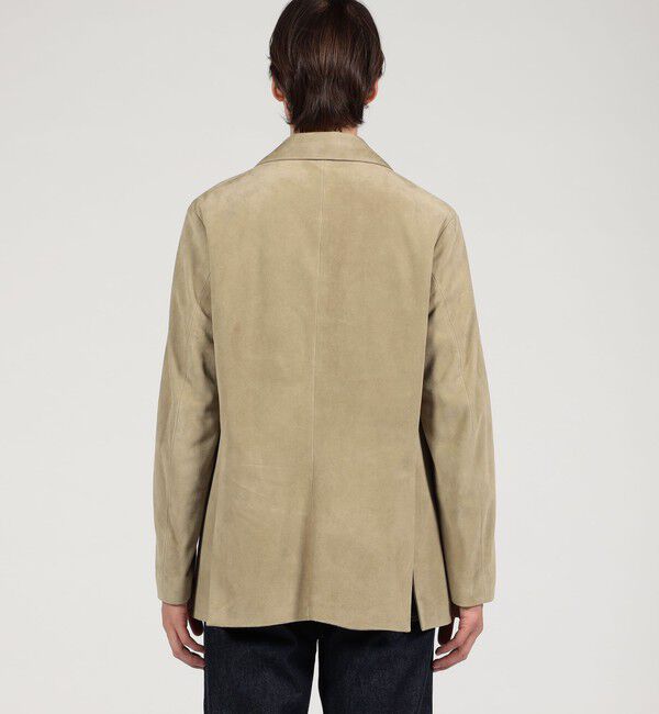 TOMORROWLAND BUYING WEAR「DENIM NEW STANLEY スウェード シングルブレステッド 3Bジャケット」|テーラードジャケット|